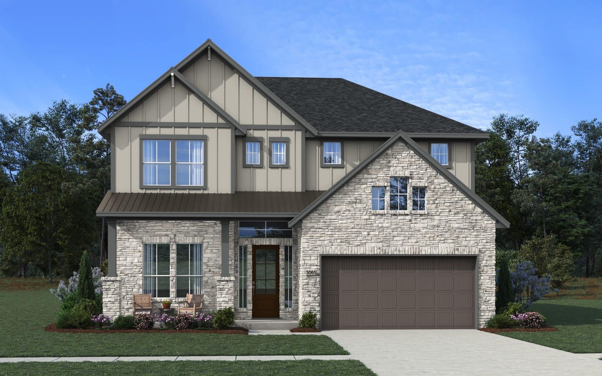 Elevation C Stone