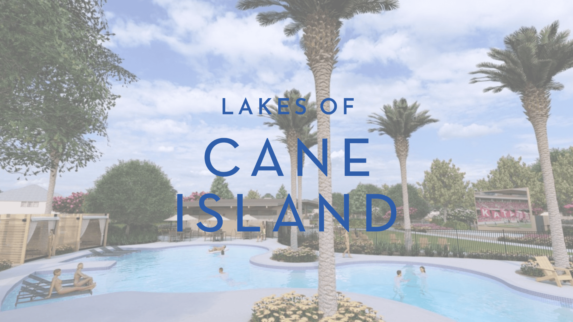 Lakes of Cane Island