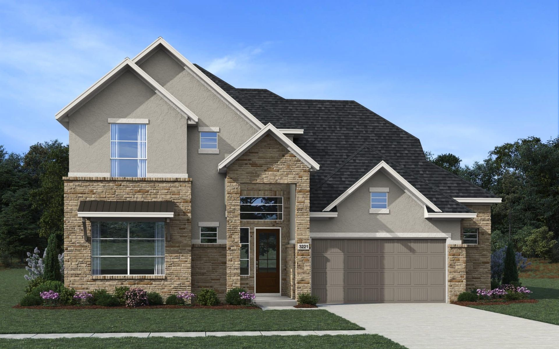 Rivers-A1-Stucco-with-Stone-Gen3-elev_DAY-scaled.jpg