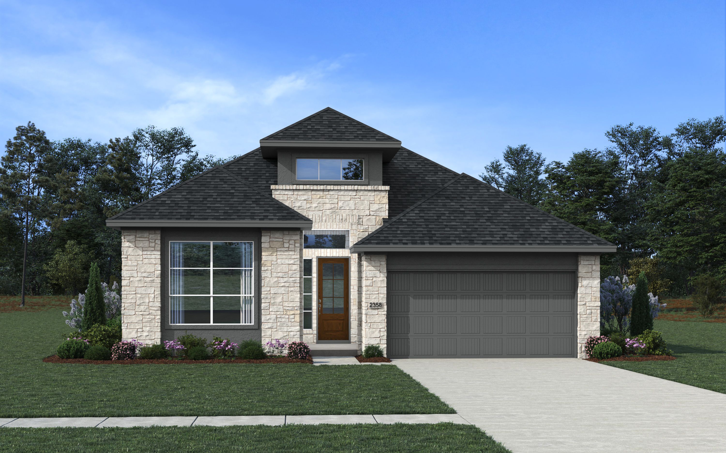 The MariahStuccoStone Elevation C