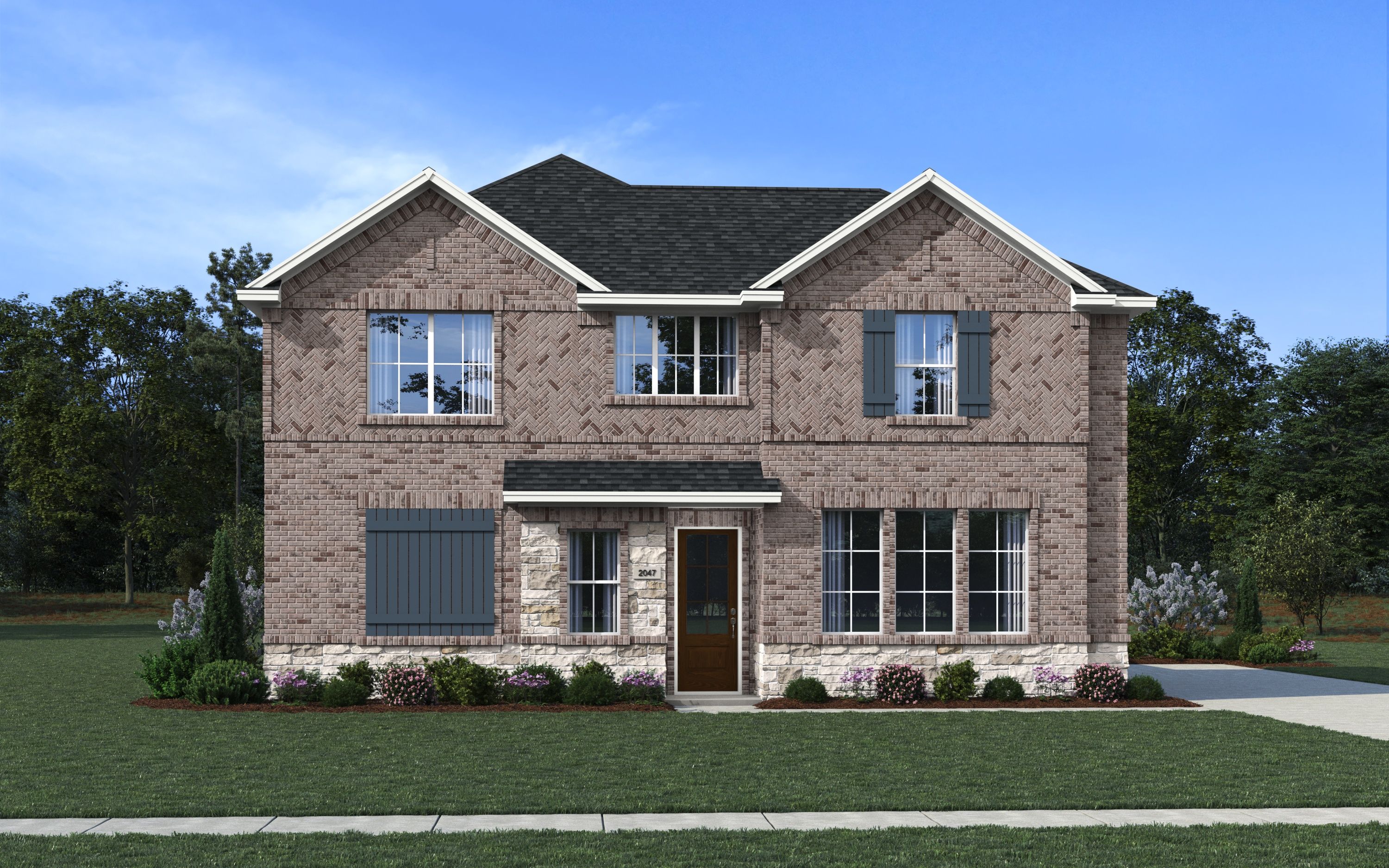 Hardin - The Courtyards at Trinity Falls: McKinney, Texas - Chesmar