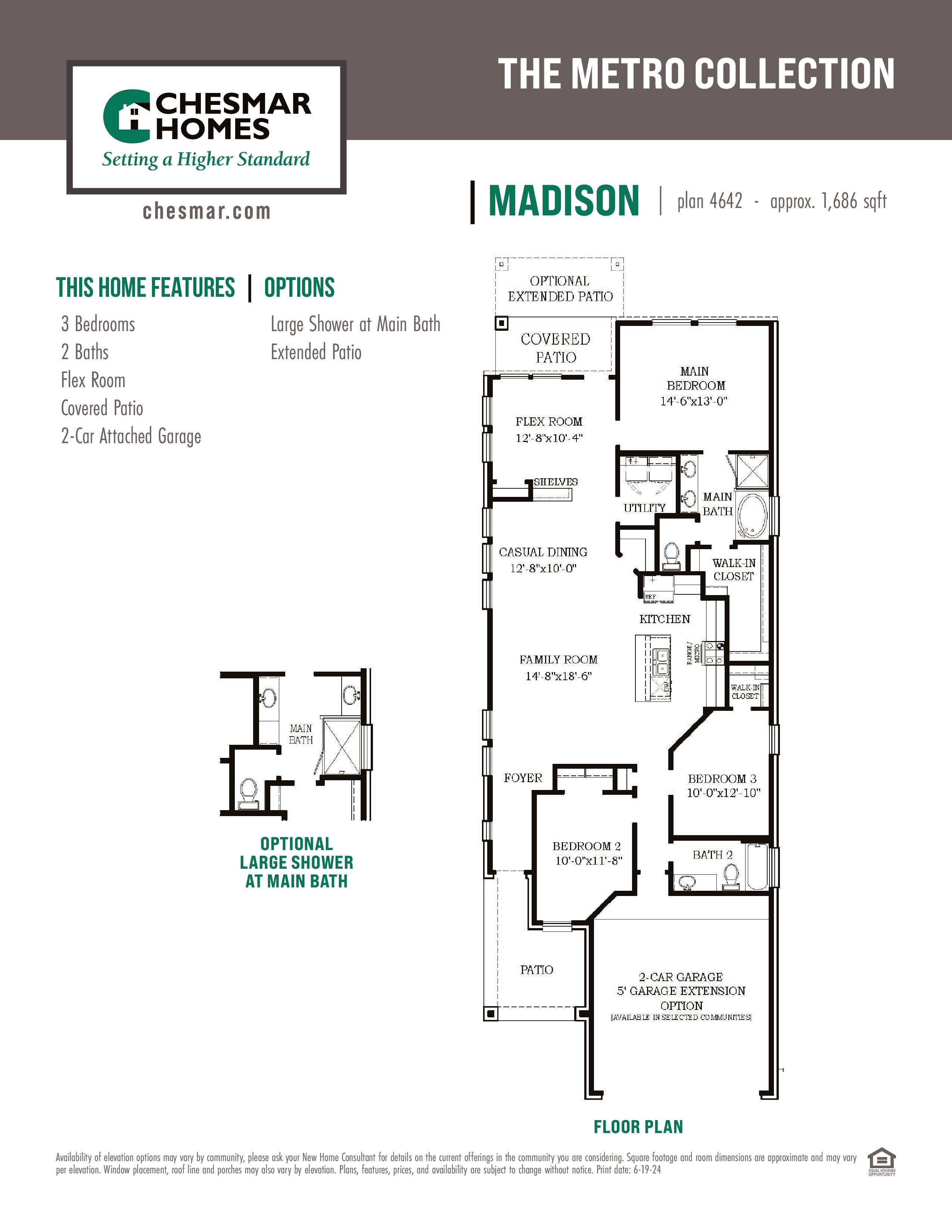 Madison - Evergreen 40s: Conroe, Texas - Chesmar