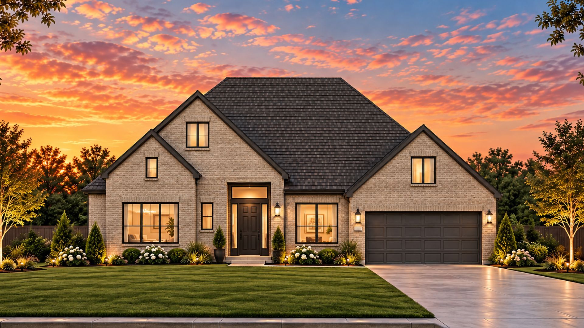 The McIlroy A Full Brick Elevation A