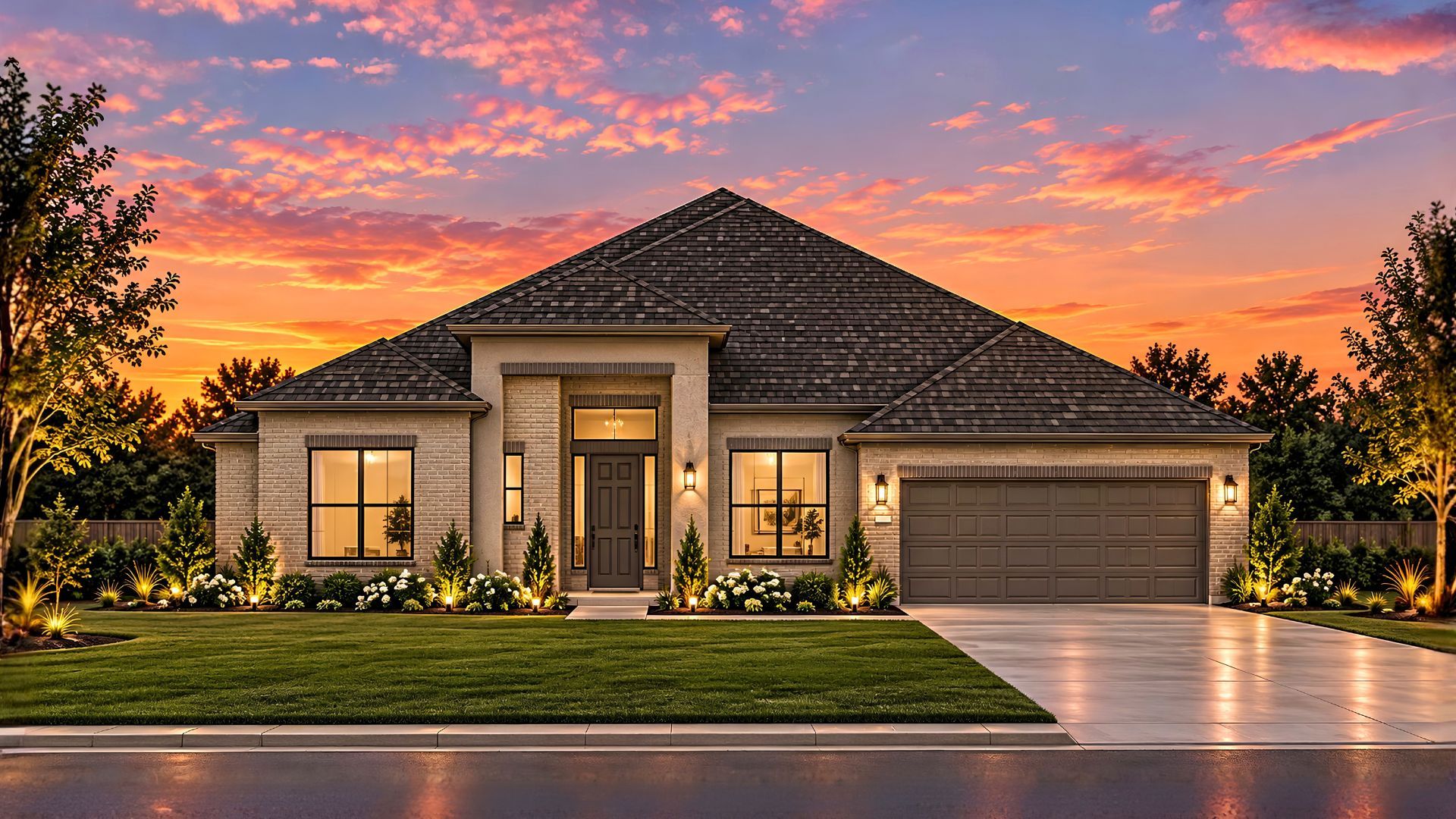 The McIlroy A Full Brick Elevation C