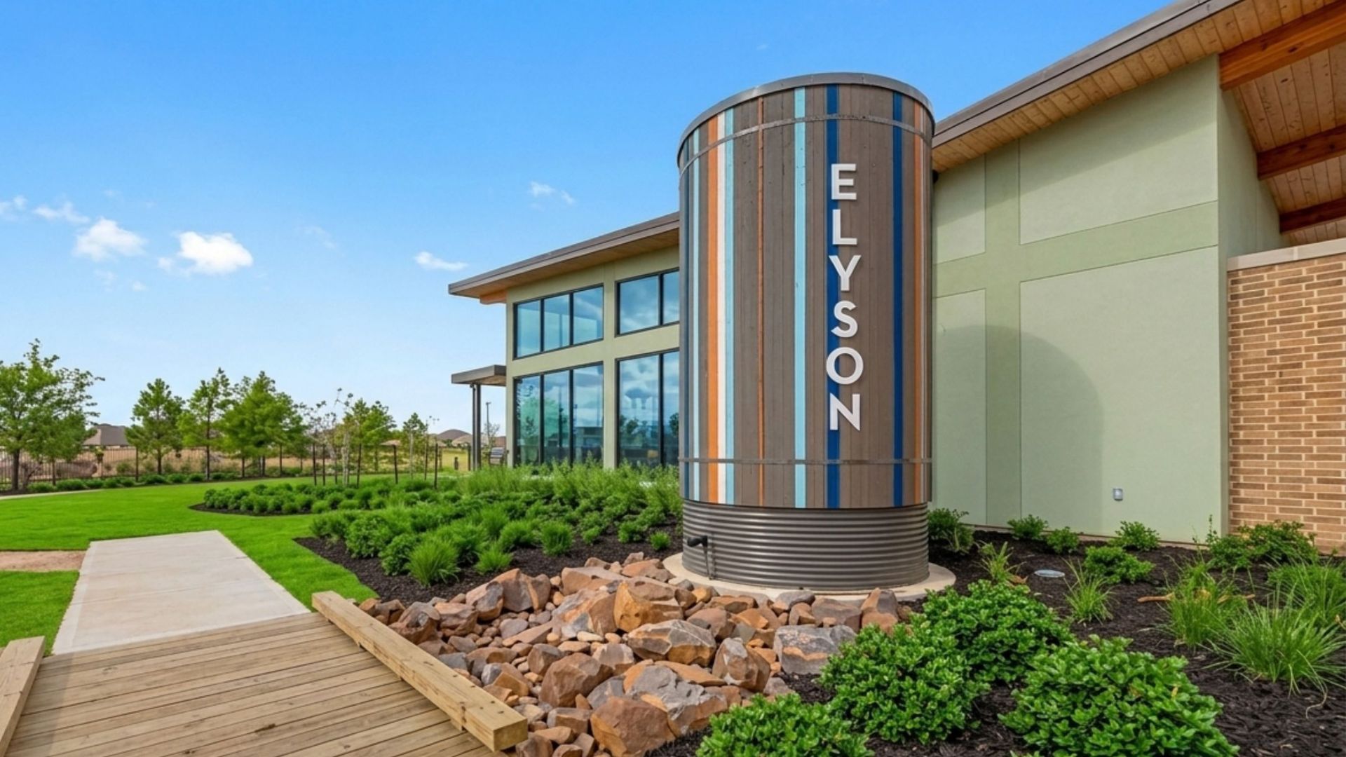 Elyson Courtyard Collection por Chesmar en Houston Texas