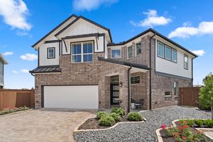 Rosewood - Courtyard Collection - Bridgeland: Cypress, Texas - Chesmar Homes