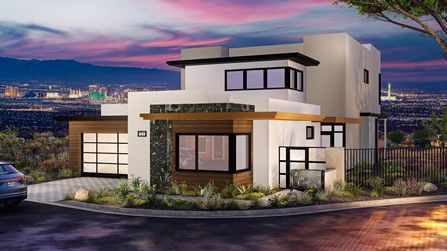 SkyVu Auberge - Plan 4 by Christopher Homes - LV in Las Vegas NV