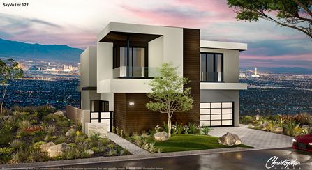 SkyVu Amangiri - Plan 1 by Christopher Homes - LV in Las Vegas NV