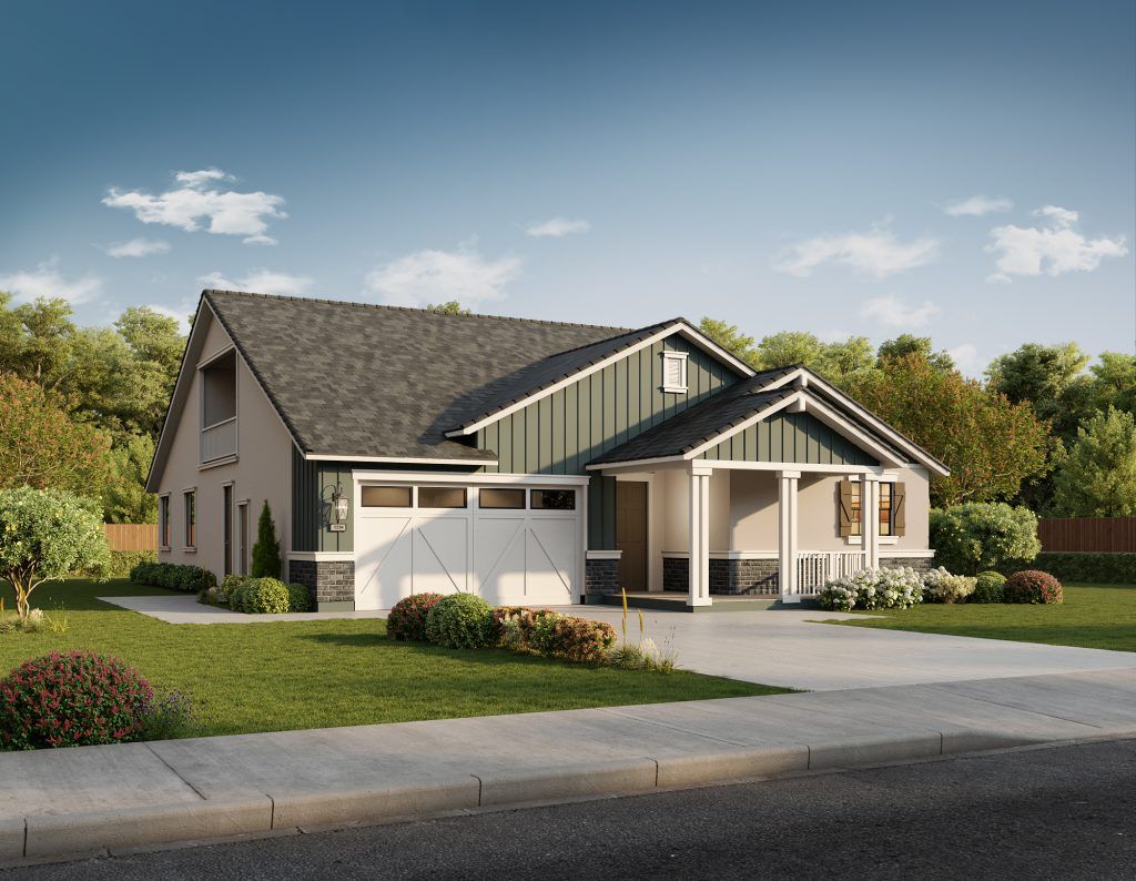 Lot 6-Ranch Elevation (A)