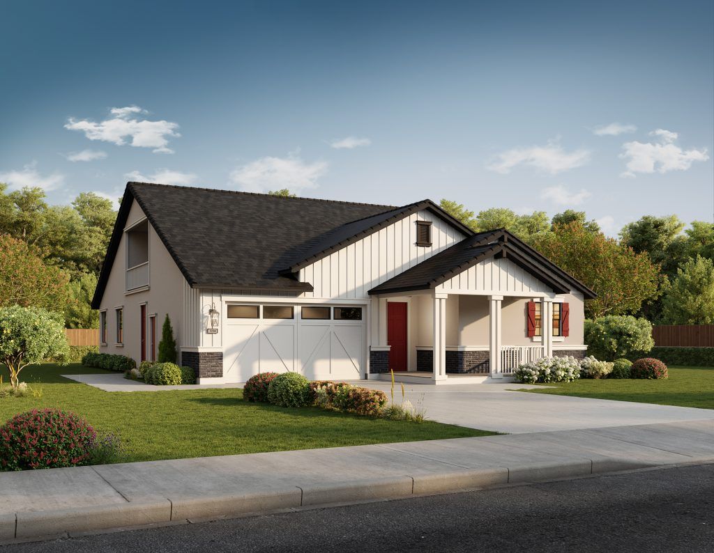 Lot 15-Farmhouse Elevation (C)