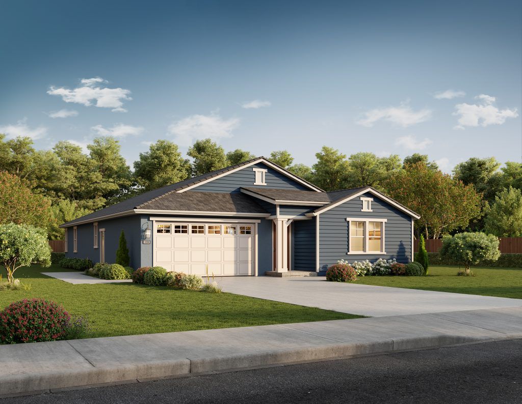 Lot 3-Ranch Elevation (A)