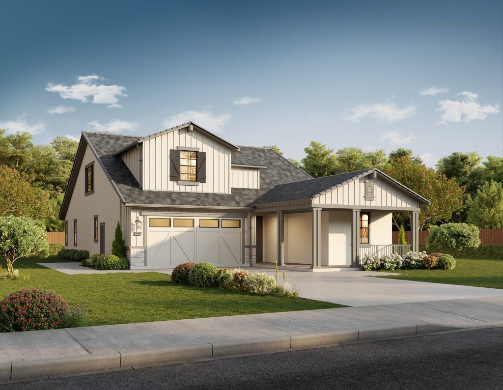 Lot 9- Farmhouse Elevation (C)