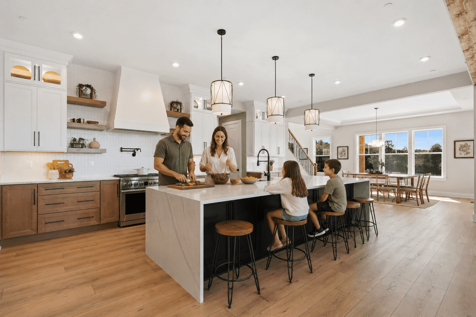 homes in Estates at Hartz Farm by Christopher Companies
