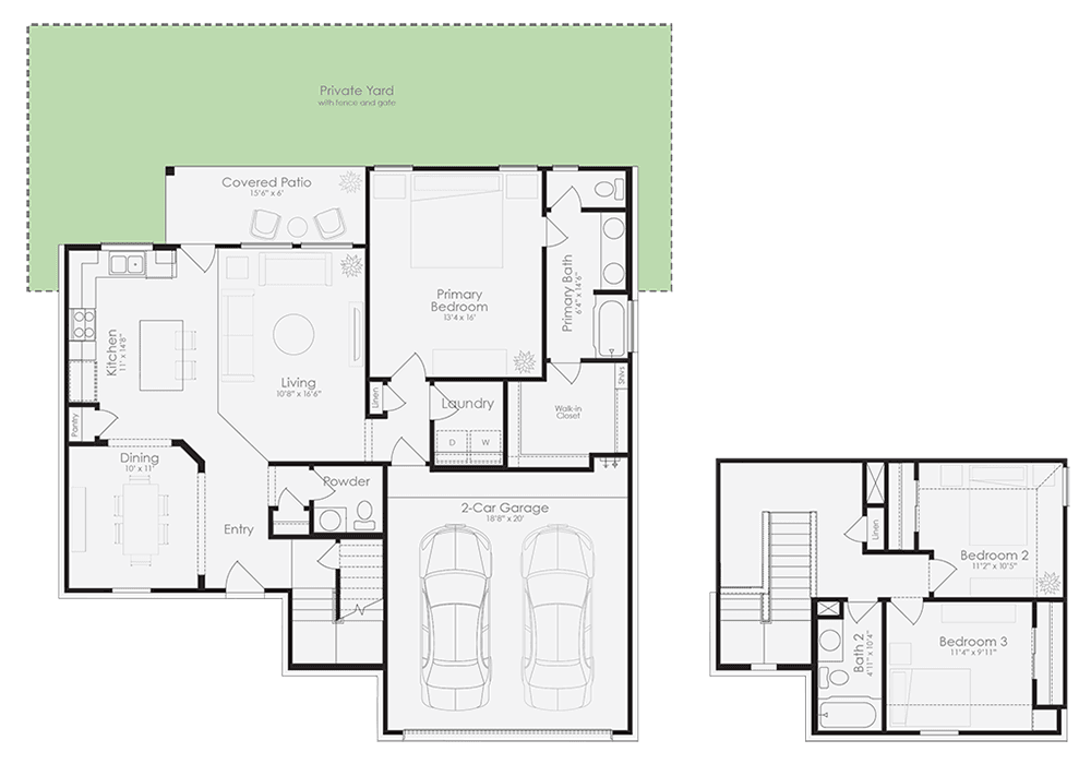The Madrone floor plan