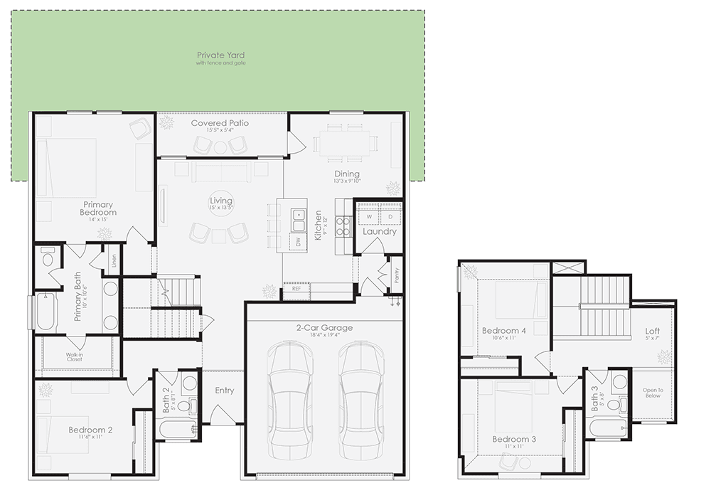 The Sycamore floor plan