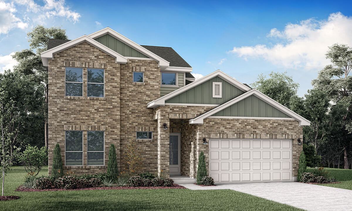 The Verbena - Anthem Cottages: Kyle, Texas - Clark Wilson Builder