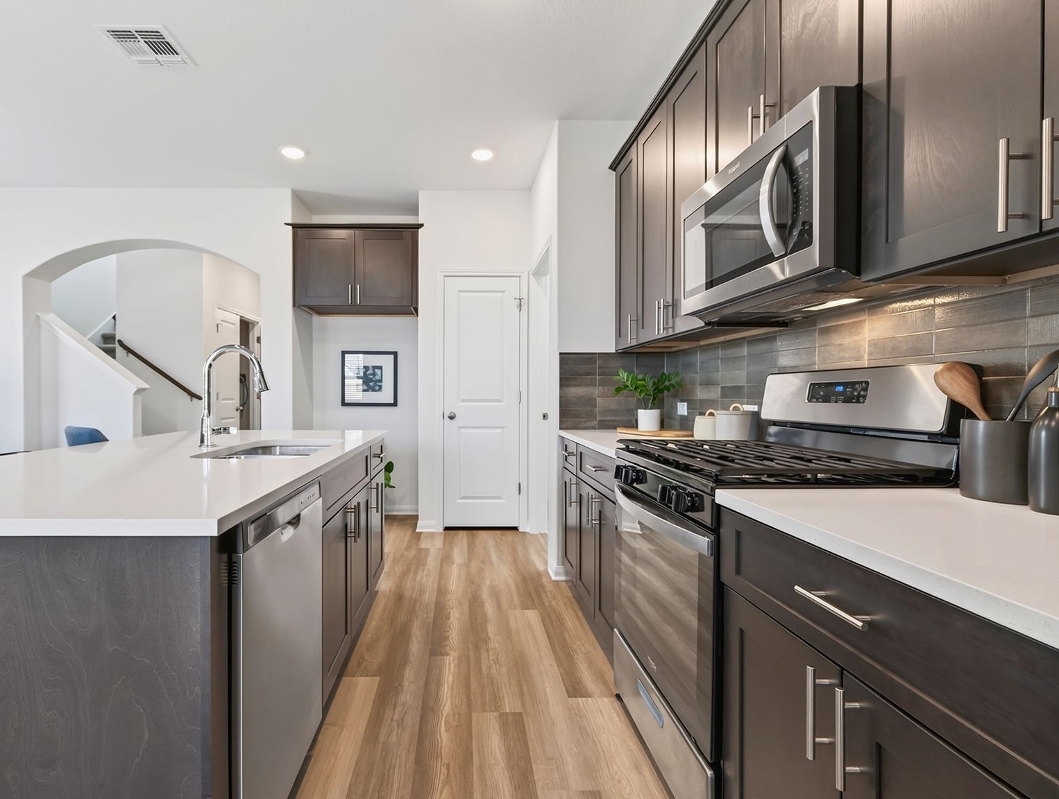 Plan 1582 Townhome Kitchen