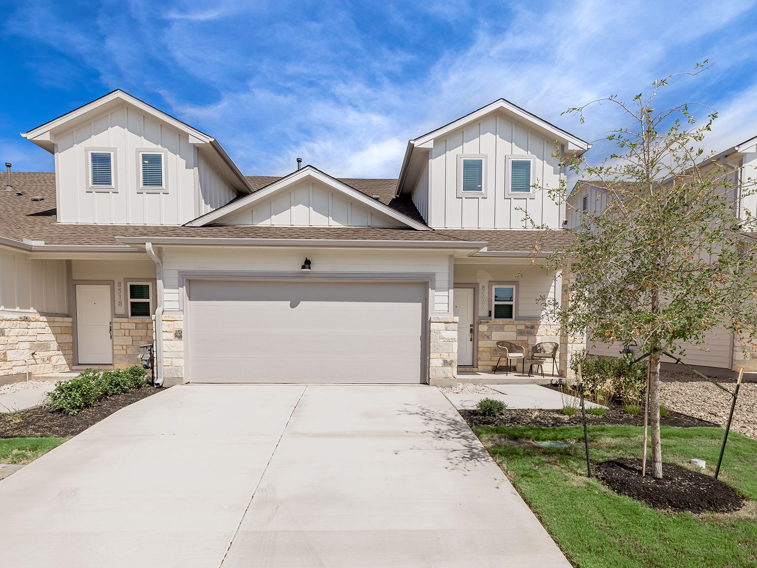 Plan 1582 Townhome Exterior 1