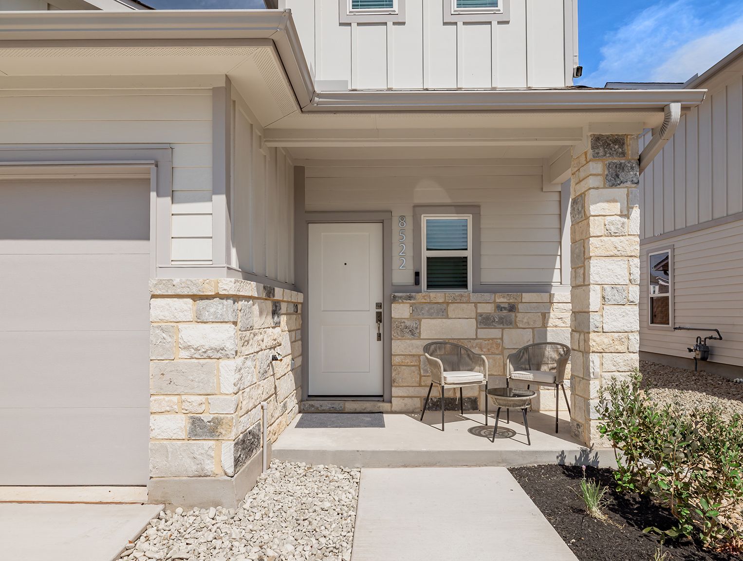 Plan 1582 Townhome Porch