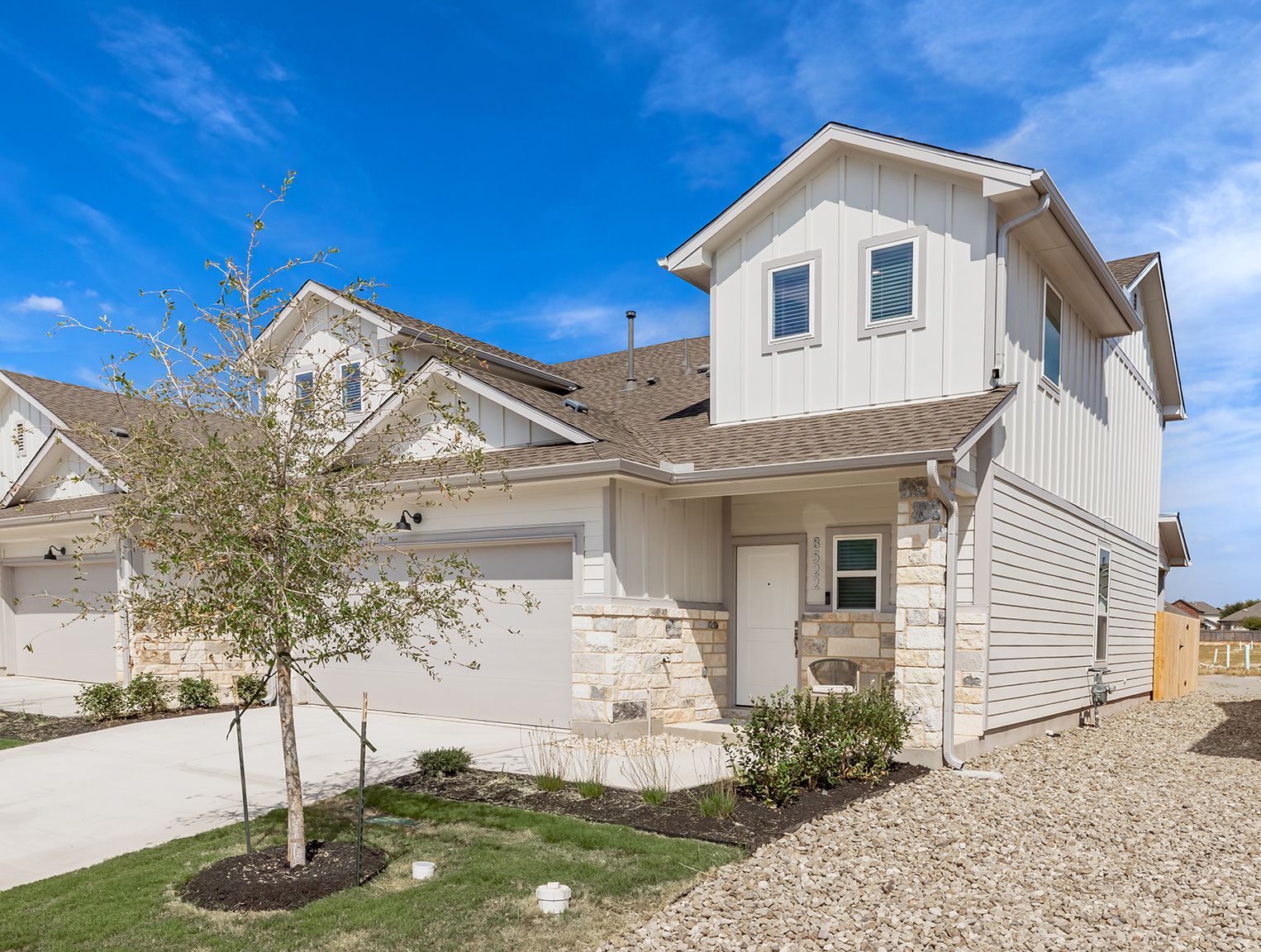 Plan 1582 Townhome Exterior 2