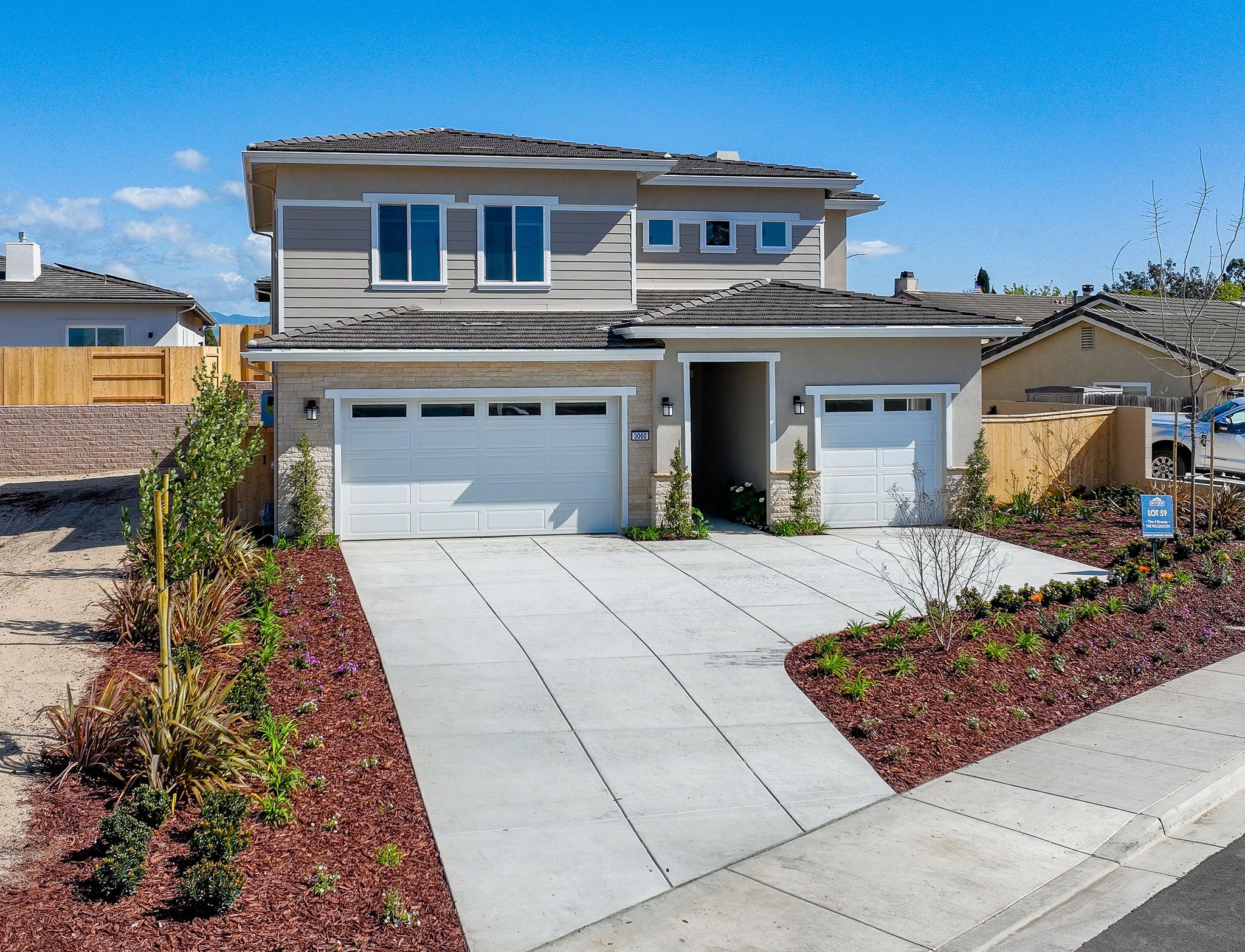 Plan 4 The Wellington Plan at Skyview Estates in Santa Maria, CA by