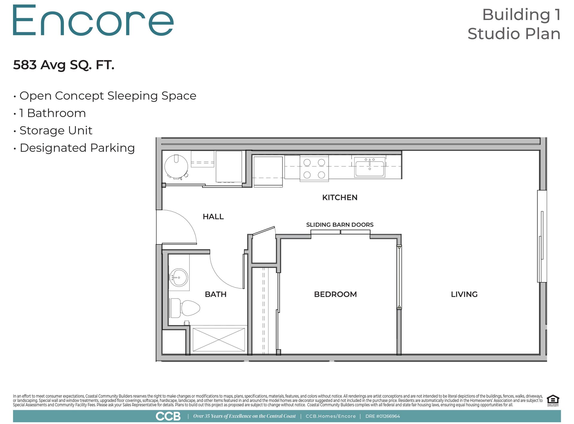 Studio Floor Plan