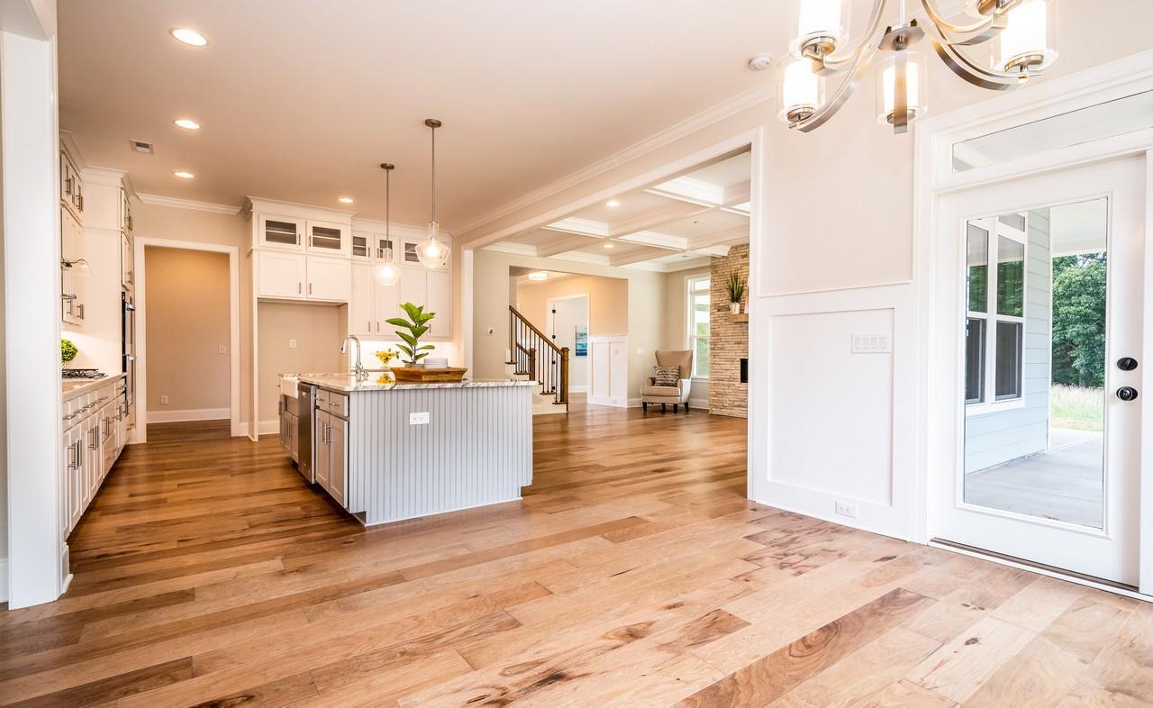 View of Kitchen and Family Room from Casual Dining