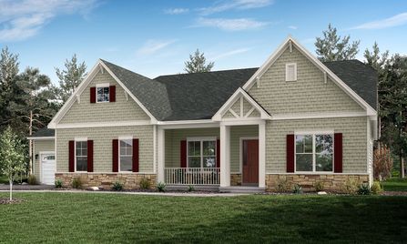 Columbia with Retreat by Greybrook Homes in Charlotte SC