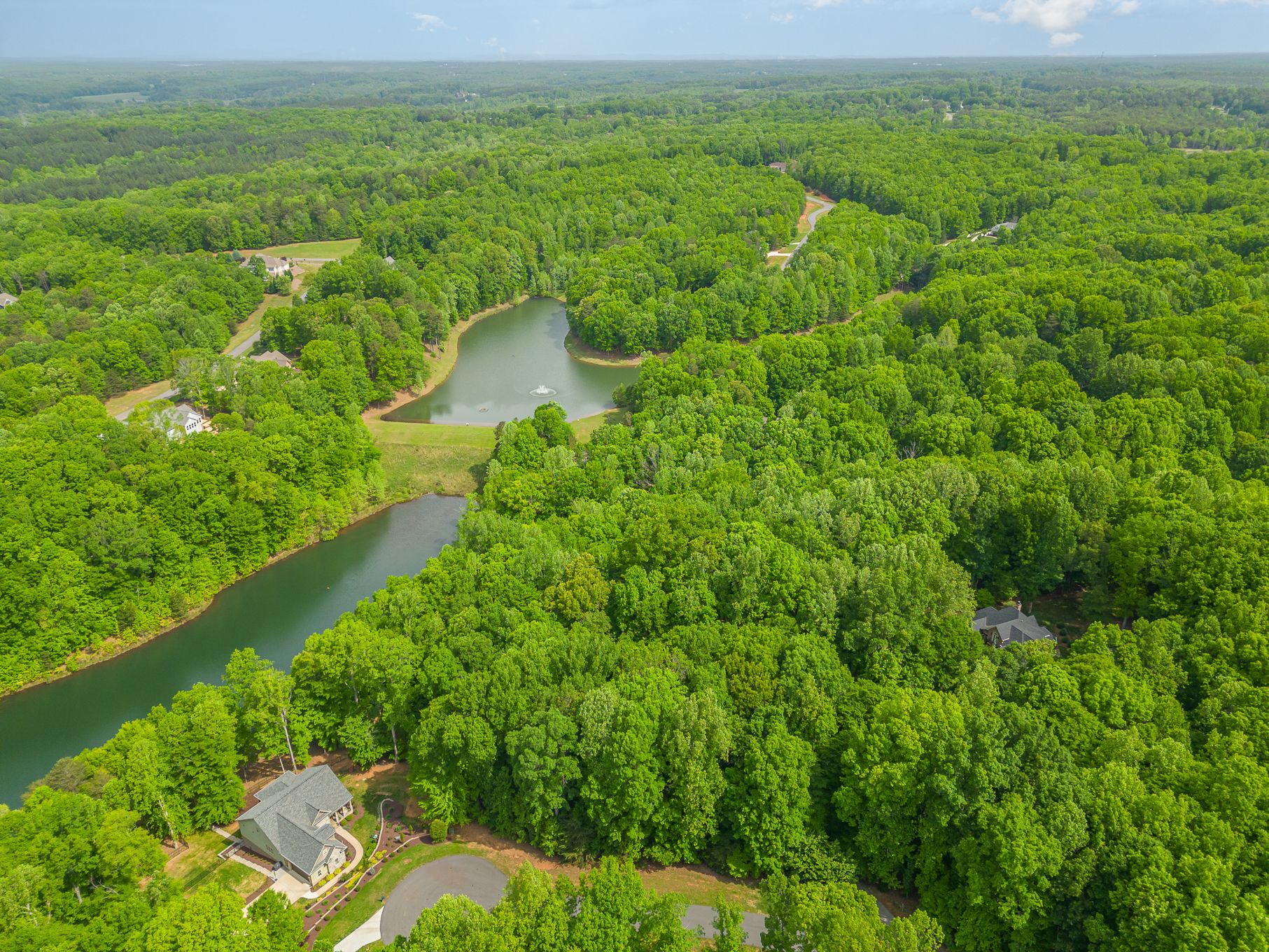 Harbor Watch is not only directly on Lake Norman, but has two stocked ponds for residents to fish in. This neighborhood is perfect for water loving home buyers who seek a luxurious and secluded lifestyle in nature.