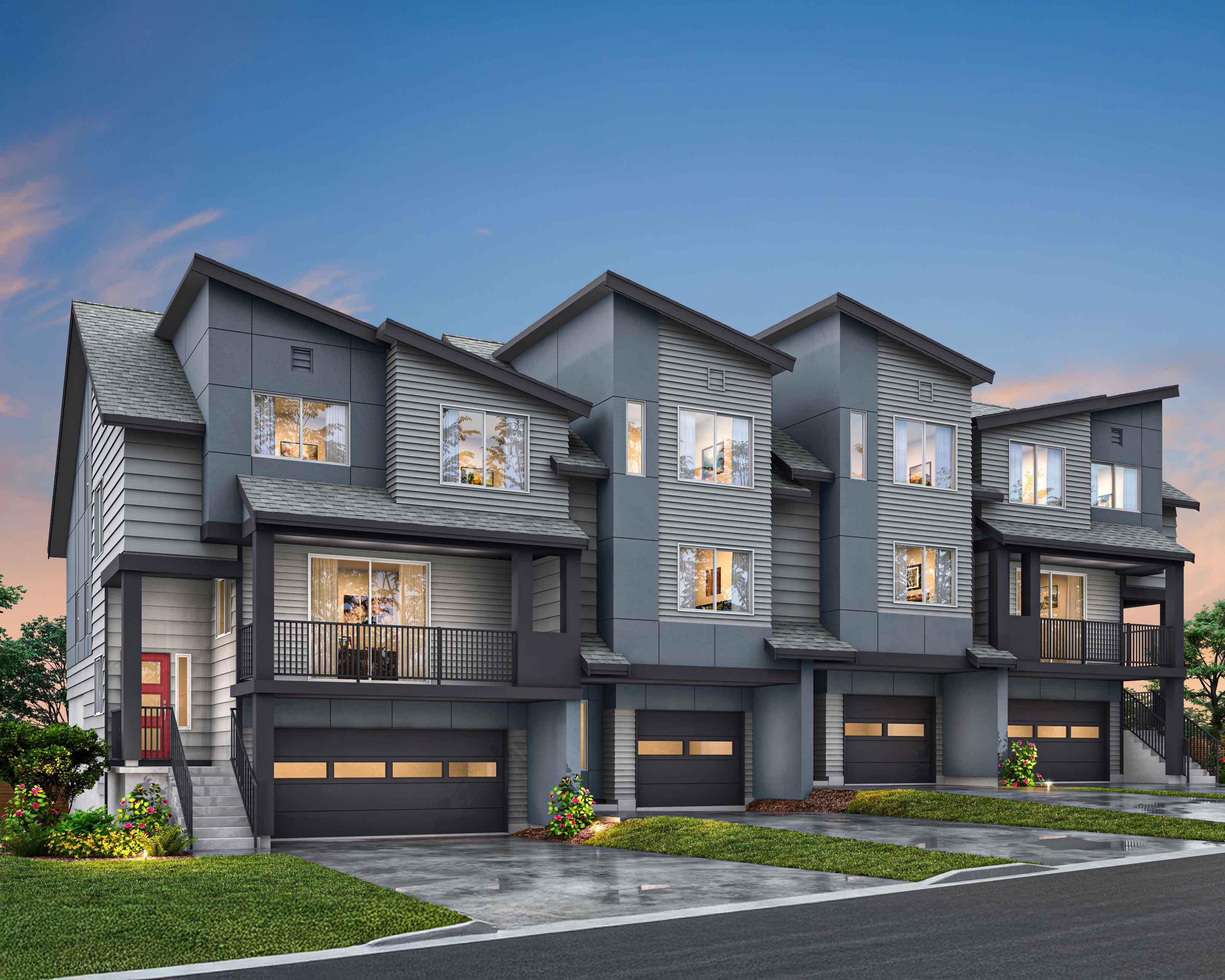 Greenview Heights por Conner Homes en Seattle-Bellevue Washington