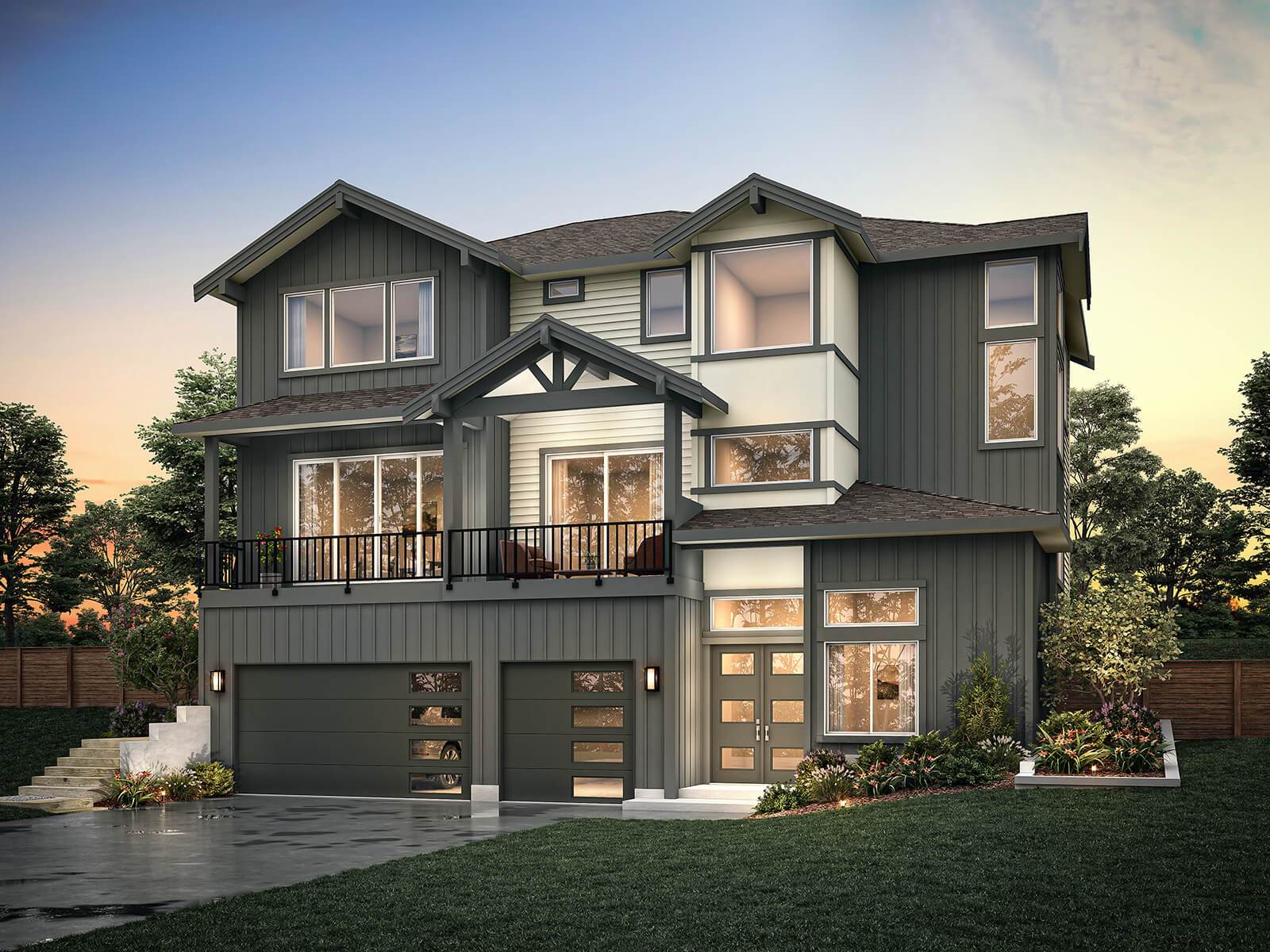 Residence 9 - Newport View - Newport View: Bellevue, Washington - Conner Homes