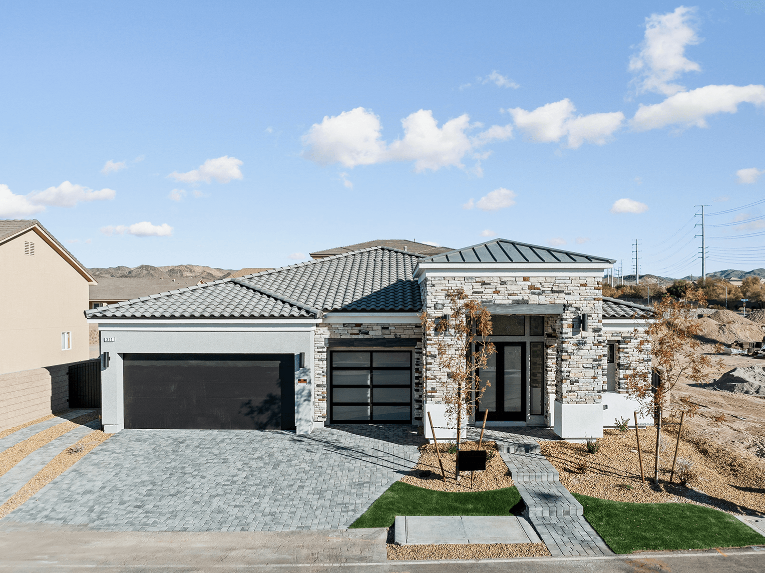 casa en Persona por Contour Builders