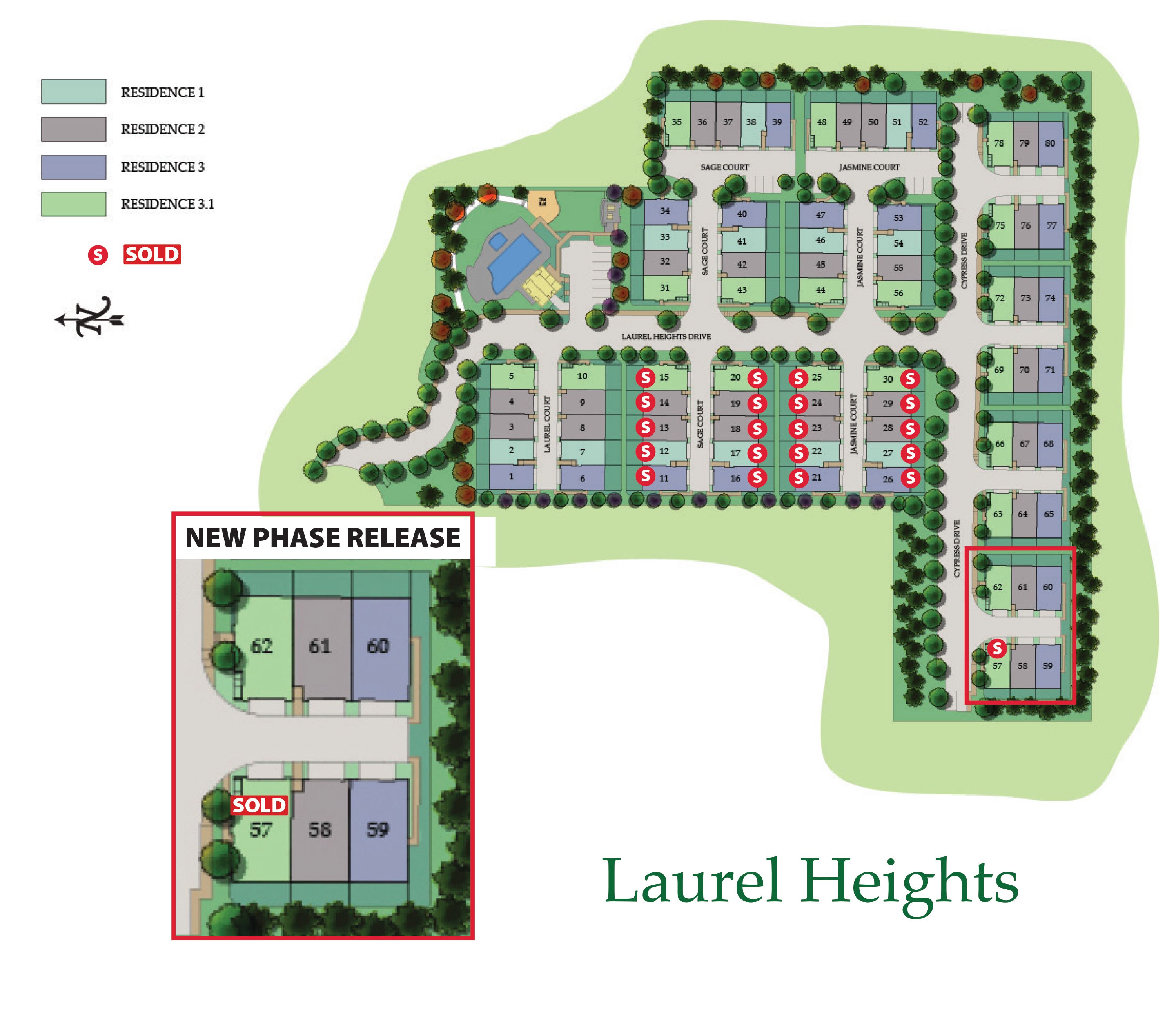 Laurel Heights in Santee CA New Homes by Cornerstone Communities