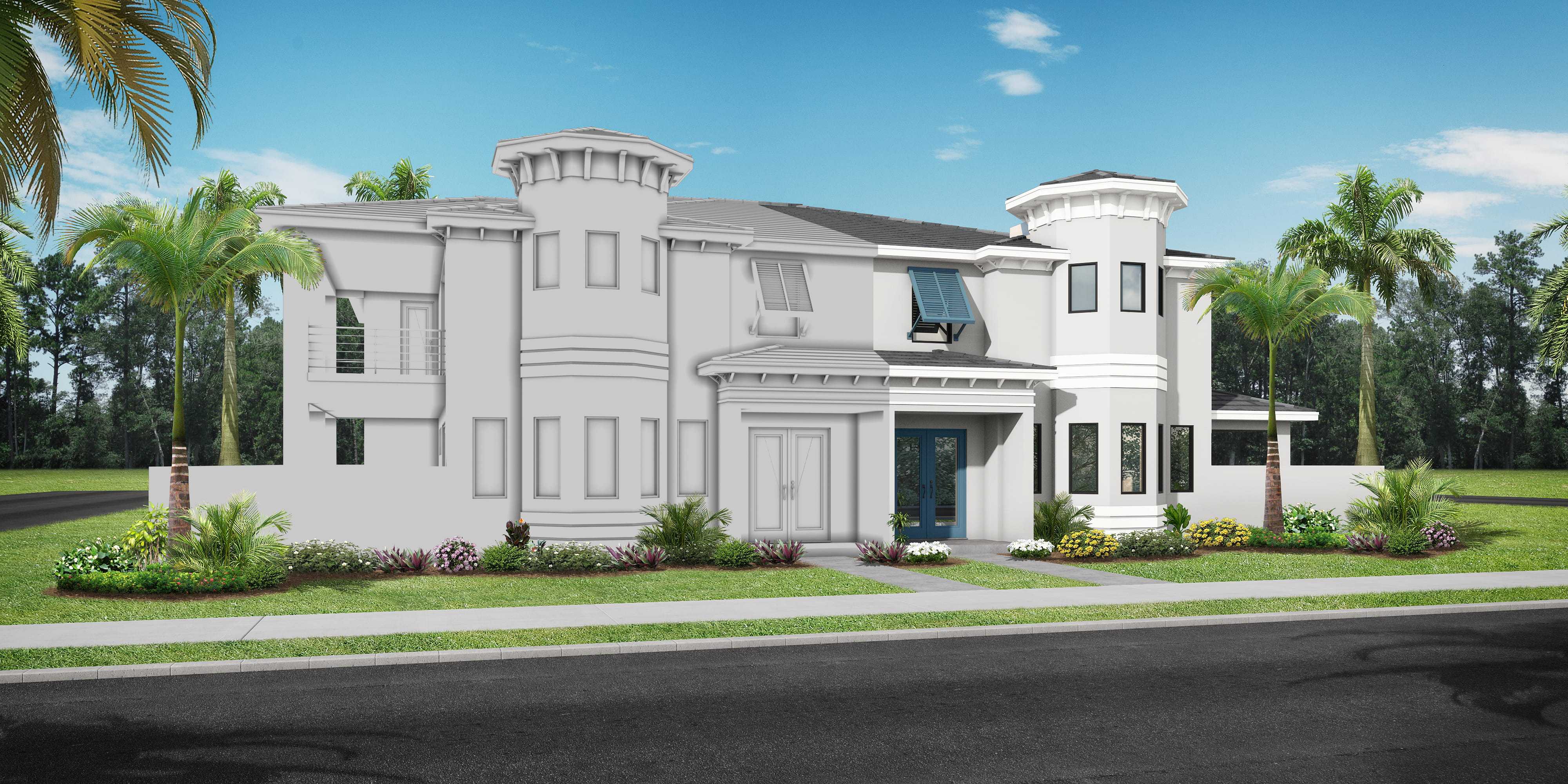 Royal Palm - Aqua Townhomes: Bradenton, Florida - Medallion Home