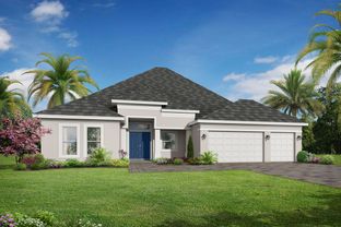 Aruba 2 3 Car Garage - River Preserve Estates: Parrish, Florida - Medallion Home
