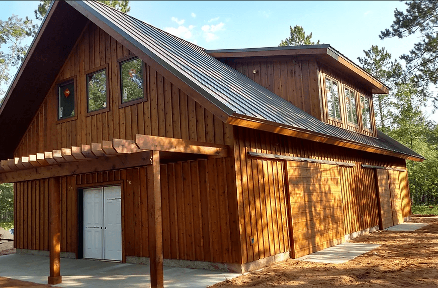 Country View Log Homes por Country View Log Homes en Eau Claire Wisconsin