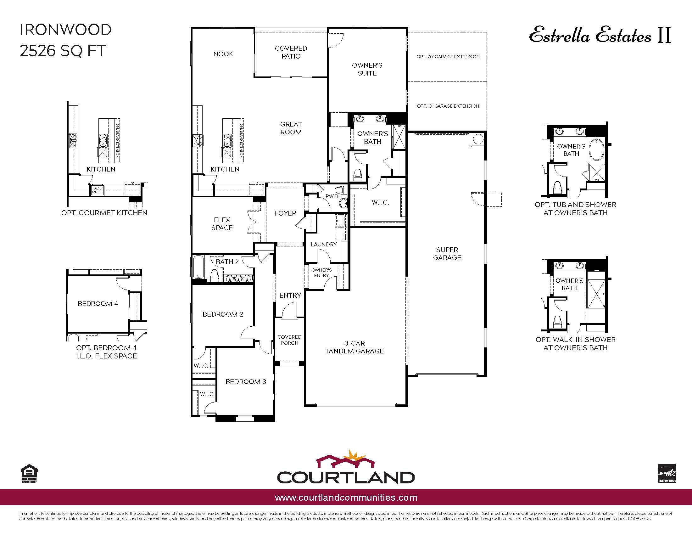 casa en Estrella Estates II por Courtland Communities