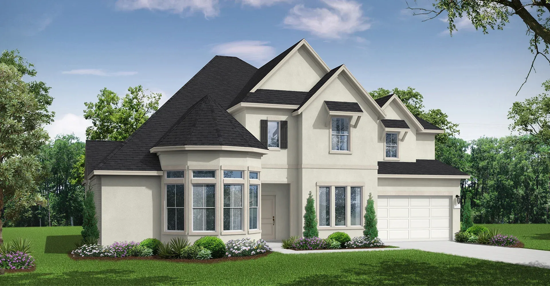Valencia por Coventry Homes en Houston Texas