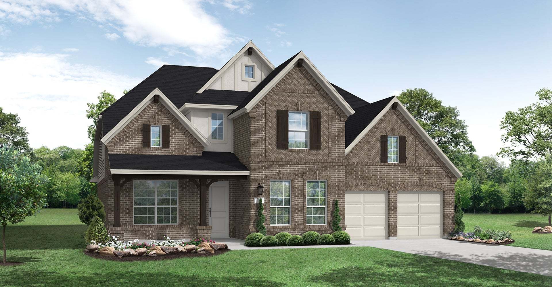 South Pointe por Coventry Homes en Fort Worth Texas