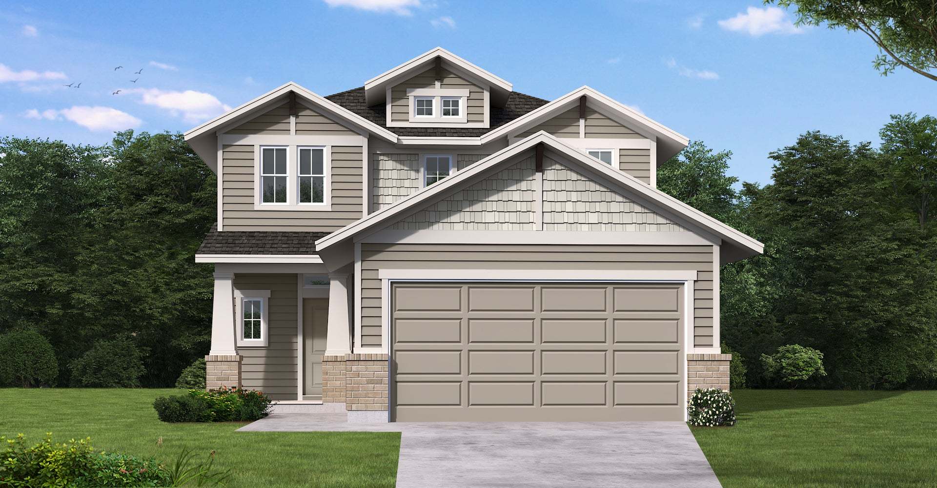 Riviera - The Meadows at Imperial Oaks: Spring, Texas - Coventry Homes