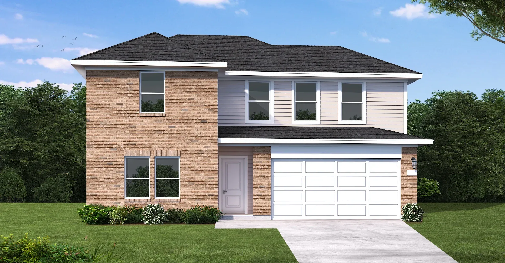 Windcress por Coventry Homes en Houston Texas