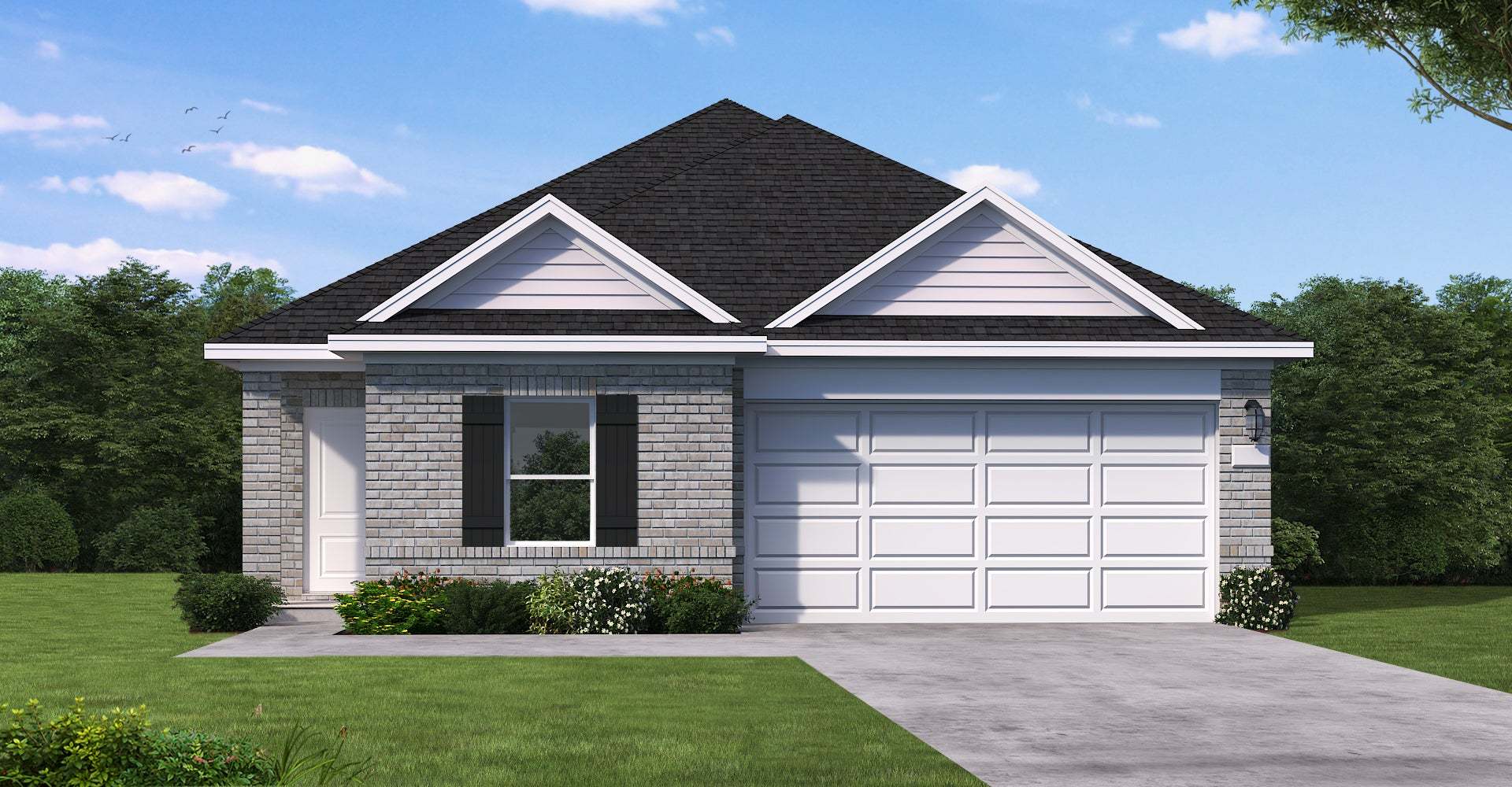 Ellis - Riverbend at Double Eagle: Cedar Creek, Texas - Coventry Homes