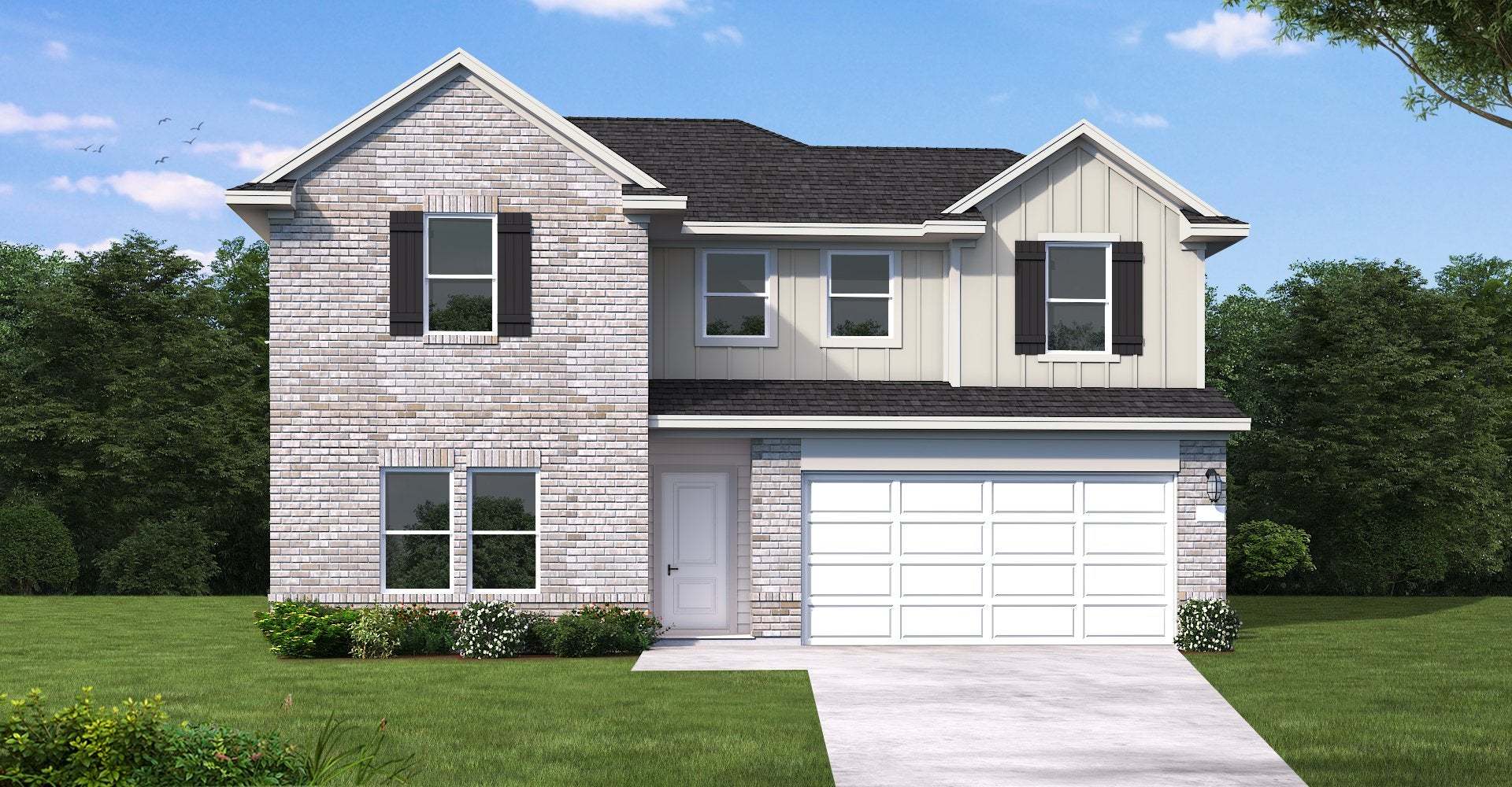 Howard - Riverbend at Double Eagle: Cedar Creek, Texas - Coventry Homes