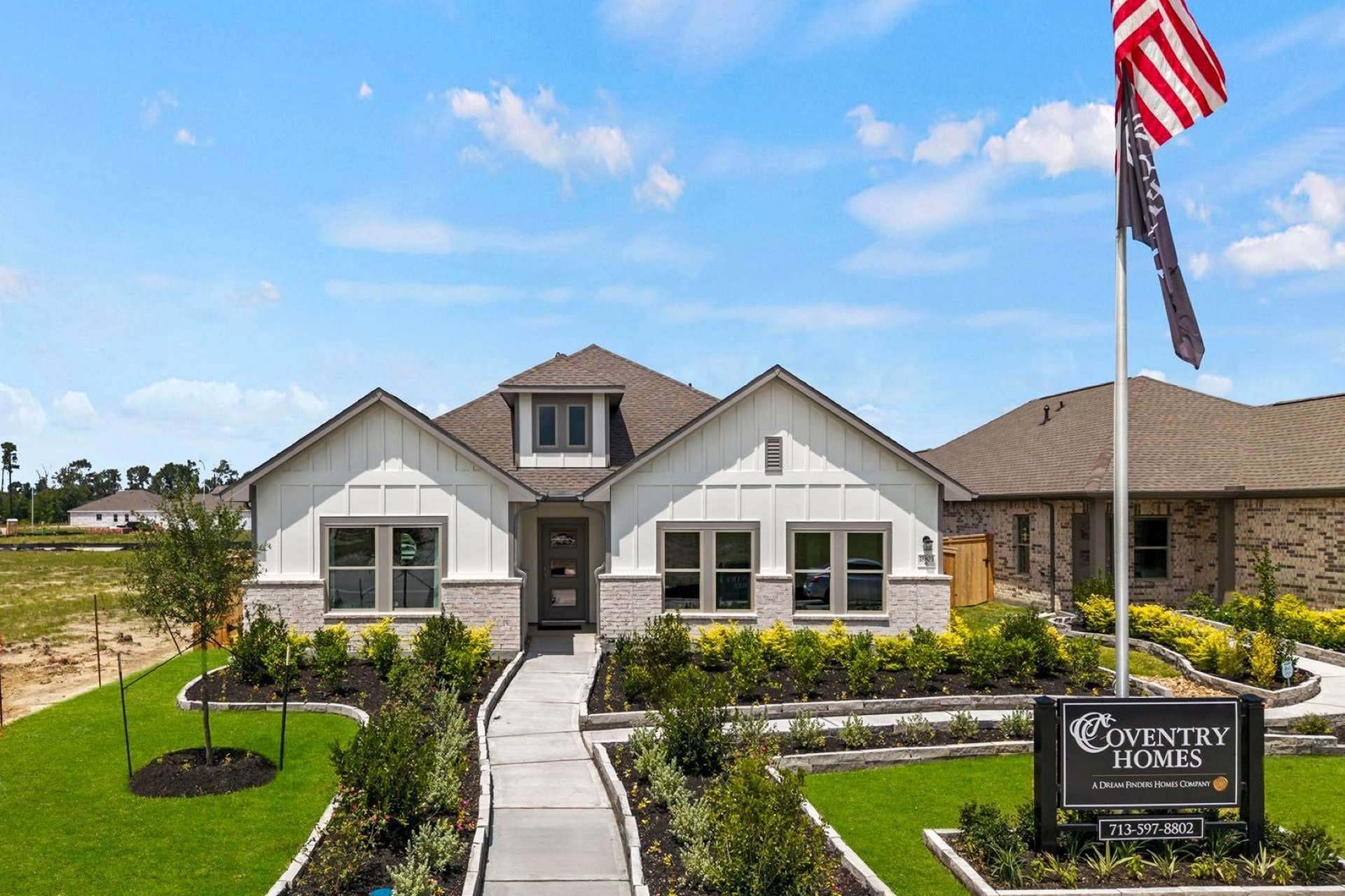 Sundance Cove por Coventry Homes en Houston Texas