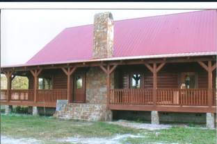 Cracker Style Log Homes por Cracker Style Log Homes en Ocala Florida