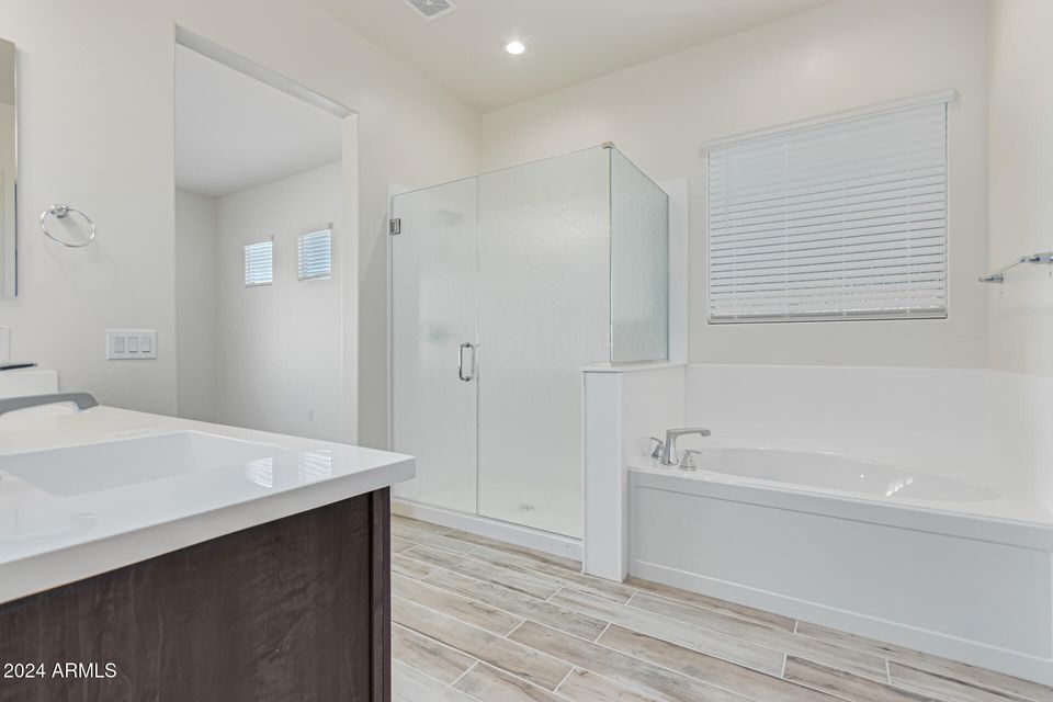 Separate Tub and Shower