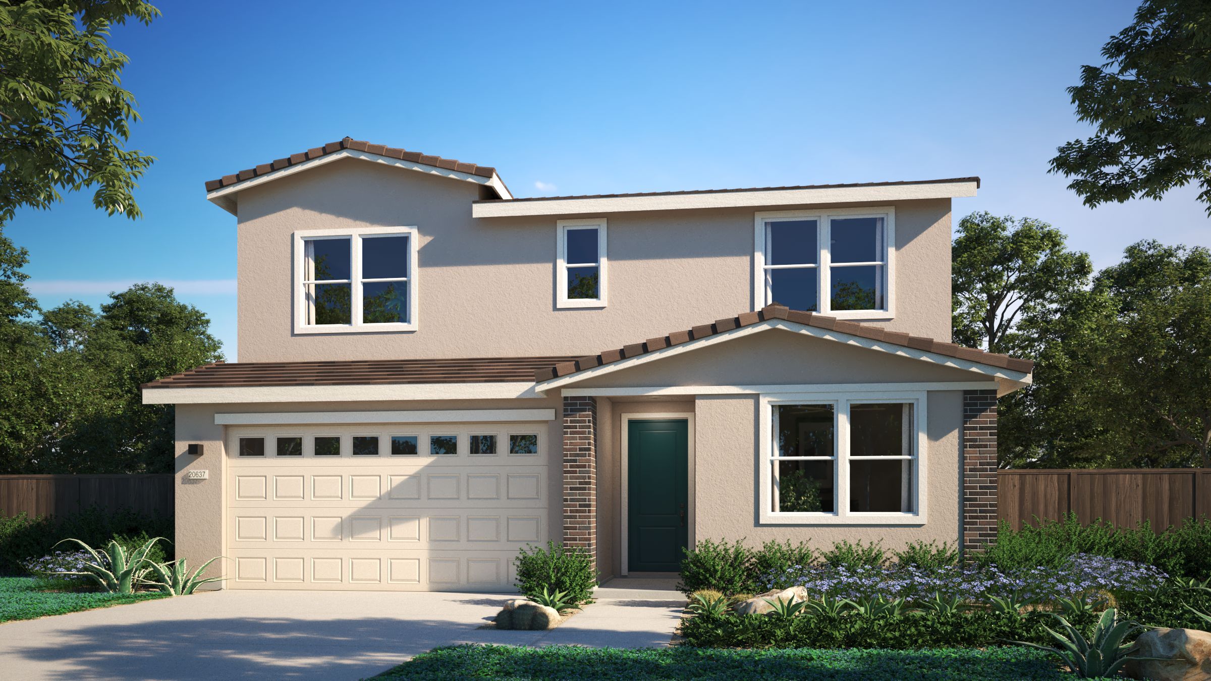 The Cypress floor plan