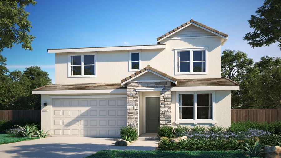 The Cypress floor plan