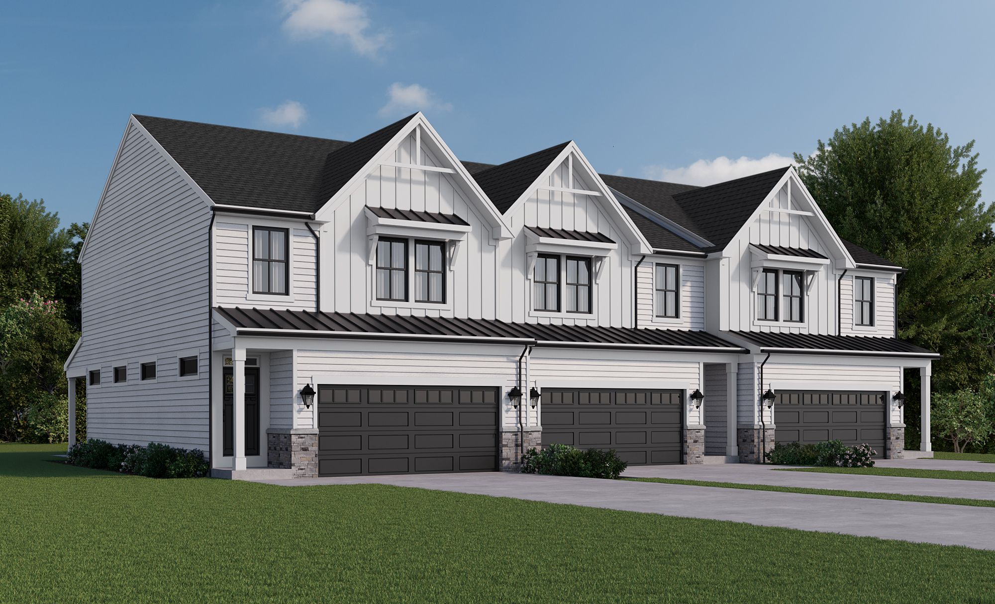 Poplar - Townes at Harpers Mill: Symmes Twp, Ohio - Cristo Homes