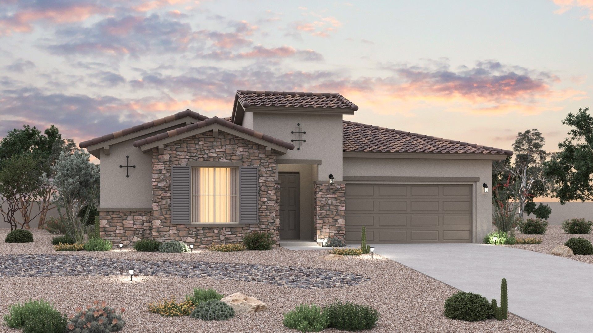 Elevation C – Tuscan